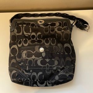 Black Coach Purse - Like New!